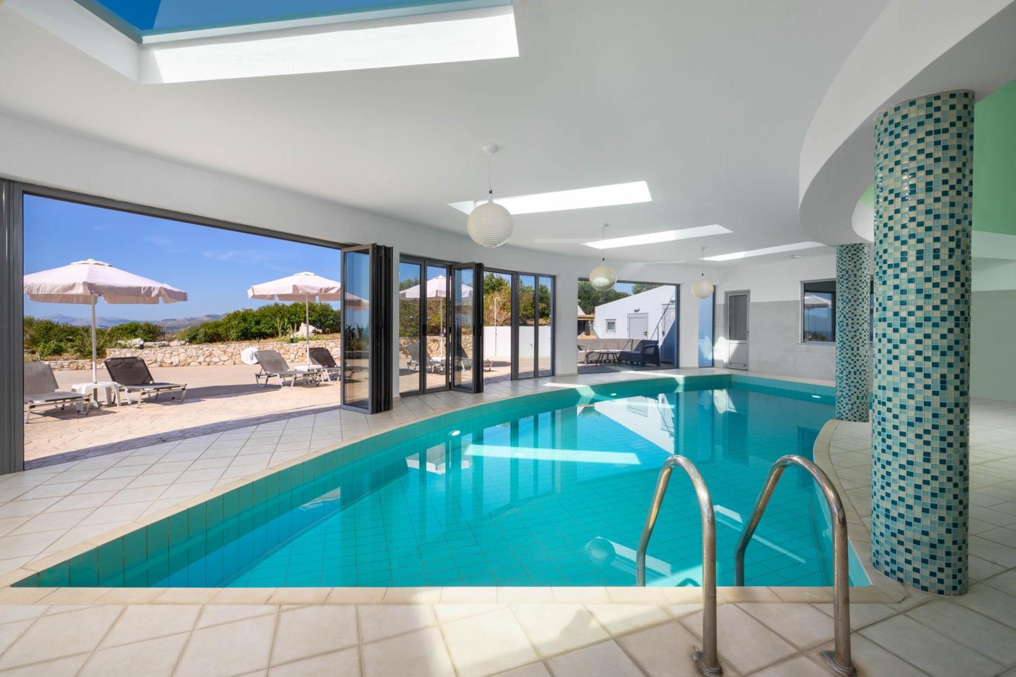 Villa Zafira - Seaview Manor With Heated Pool Kallithéa Екстериор снимка