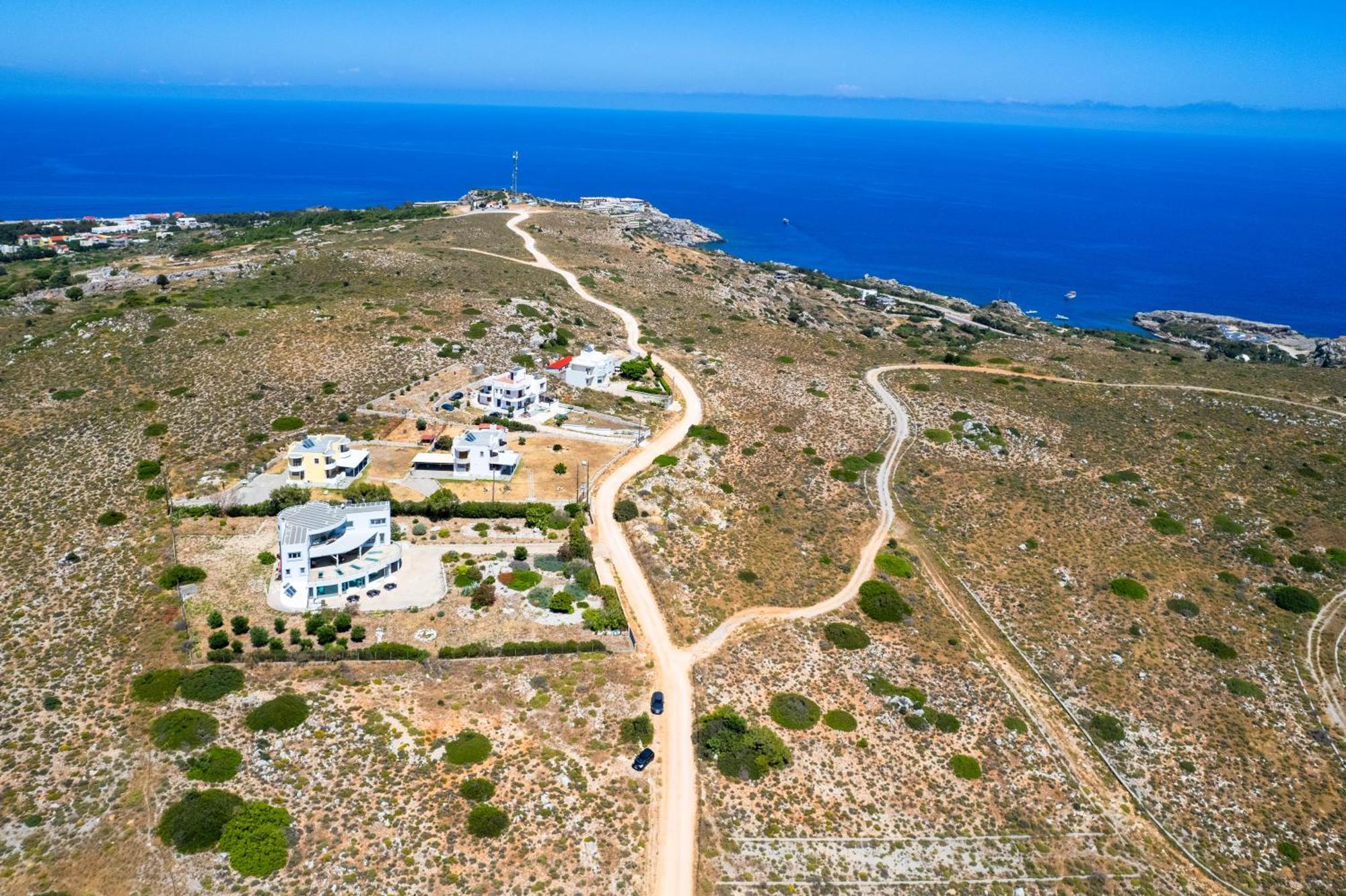 Villa Zafira - Seaview Manor With Heated Pool Kallithéa Екстериор снимка